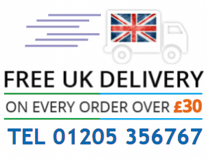 Free UK delivery advert