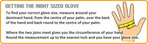 Lindstrands Lauder Leather Motorcycle Gloves sizing Guide