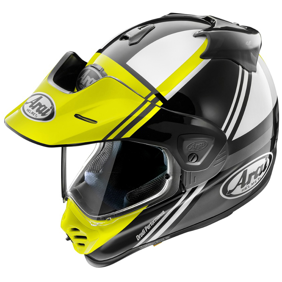 Arai Tour X Adventure Motorcycle Helmet Cosmic Yellow