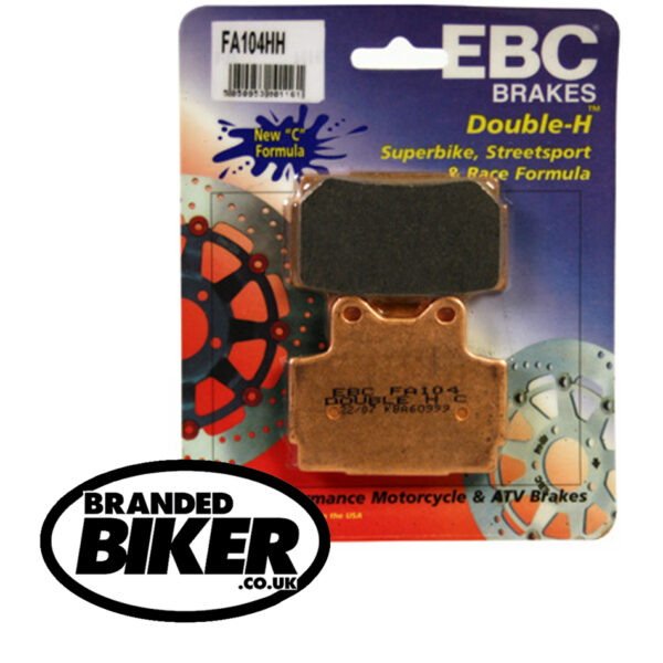 EBC FA104HH Front Brake Pads Yamaha TZR125 1987 to 1989