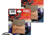 2 Pairs EBC FA123HH Front Brake Pads Yamaha TRX850