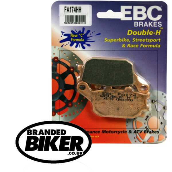 EBC FA174HH Rear Brake Pads Honda CB750 1992 to 2002