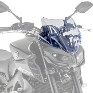 Givi A2132BL Motorcycle Screen Yamaha MT09 2017 to 2020 Blue