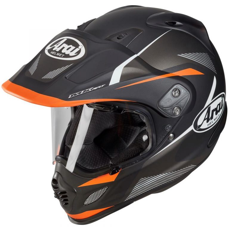 Arai Tour X4 Adventure Motorcycle Helmet Break Orange