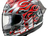 Arai RX7V Evo Motorcycle Helmet Haga