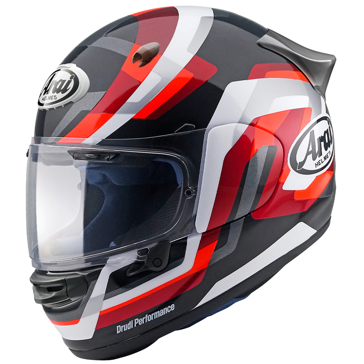 Arai Quantic Motorcycle Helmet Snake Red