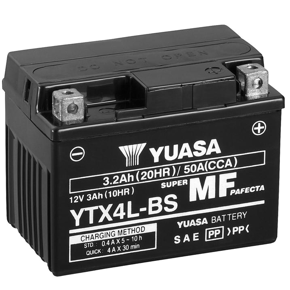 Yuasa YTX20L-BS MF Motorcycle Battery - Motorcycle Batteries