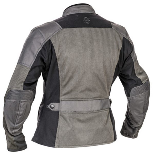 Halvarssons Arvika Lady Textile Motorcycle Jacket Black Grey