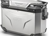 Givi Trekker Outback Evo Pannier Aluminium 37 Litre Left