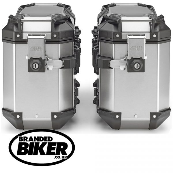 Givi Trekker Outback Evo Panniers Aluminium 37 Litre Pair