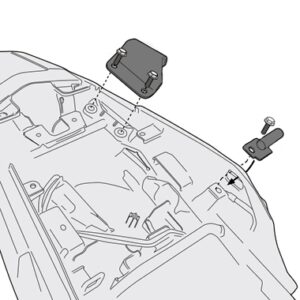 Givi 1121KIT V35 V37 Bridging Kit Honda NX500X 2024 on