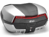 Givi V58N Maxia 5 Monokey Top Box Black Aluminium Red Reflectors