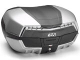Givi V58NT Maxia 5 Monokey Top Box Black Aluminium Clear Reflectors