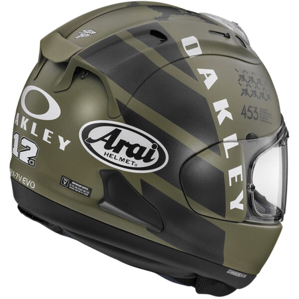 Arai RX7V Evo Motorcycle Helmet MVK Mugello Oakley