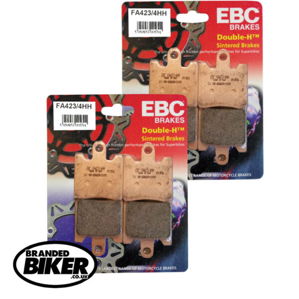 EBC FA423 4HH Front Brake Pads Triumph Trophy 1215 2012 to 2017