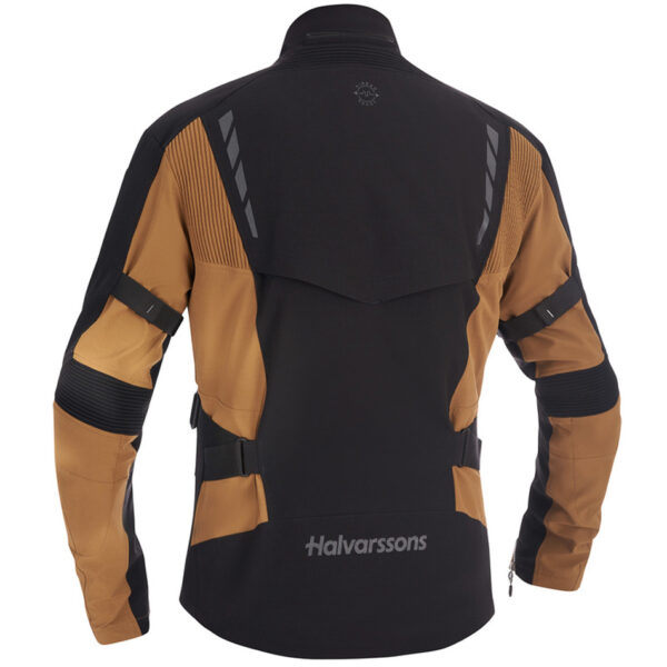 Halvarssons Vinvallen Textile Motorcycle Jacket Black Bronze