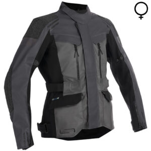 Lindstrands Storbo Lady Laminated Motorcycle Jacket Grey